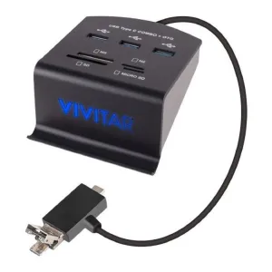 10-in-1 Multi-Function Card Reader