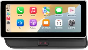 10.25 inch Touch Screen for Audi Q5 Multimedia (2009-2017) Wireless CarPlay Android Auto Upgrade Factory Car Radio Receiver Retain Original Stereo System