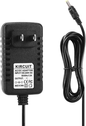 10V AC/DC Adapter Compatible with Sharper Image 1014508 Shiatsu Full Body Multi-Function Multifunction Cordless Deep Tissue Massager EA024-1000-2000PU Power Supply Cord Cable Battery Charger