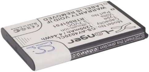 1200mAh/3.7V Battery Compatible with AGFEO DECT 60, DECT 60 IP