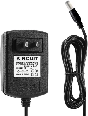 12V Power Supply Adapter Compatible with Harley Benton PowerPlant ISO-5 Pro Multi-Power Adapter for Effect Pedals Power Supply Cord Cable Charger