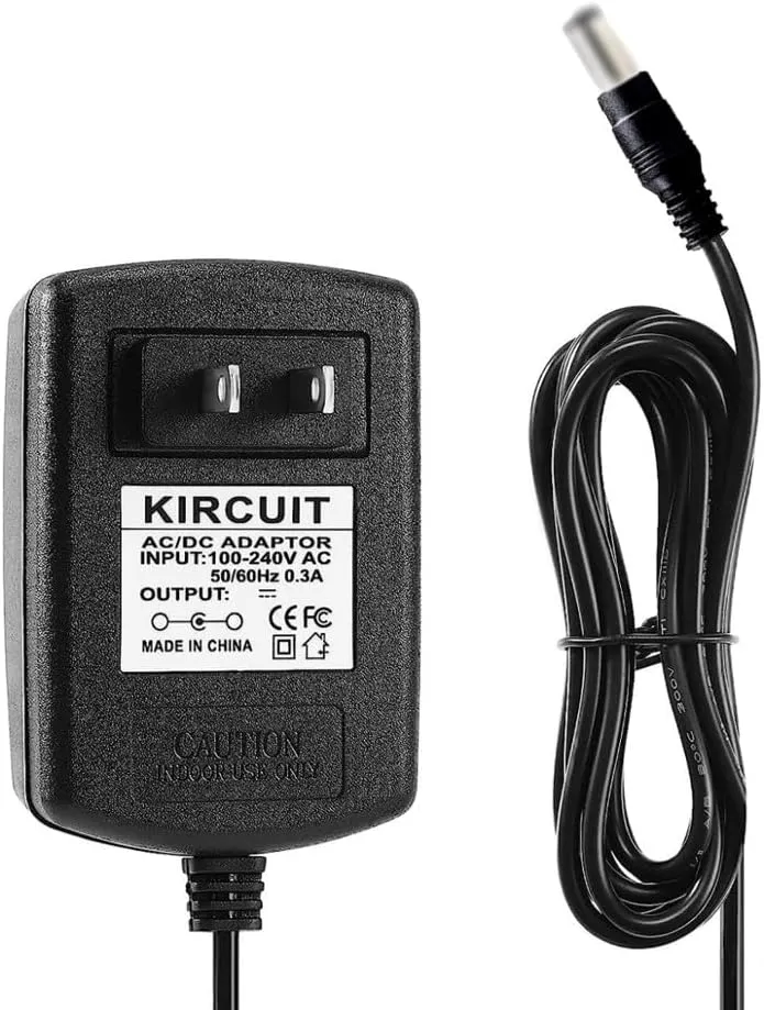 12V Power Supply Adapter Compatible with Harley Benton PowerPlant ISO-5 Pro Multi-Power Adapter for Effect Pedals Power Supply Cord Cable Charger