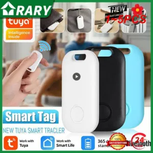 1~5PCS Tuya Smart Tag Mini GPS Tracker Key Bag Child Pet Finder Location Record Wireless bluetooth-compatible Anti-lost Alarm