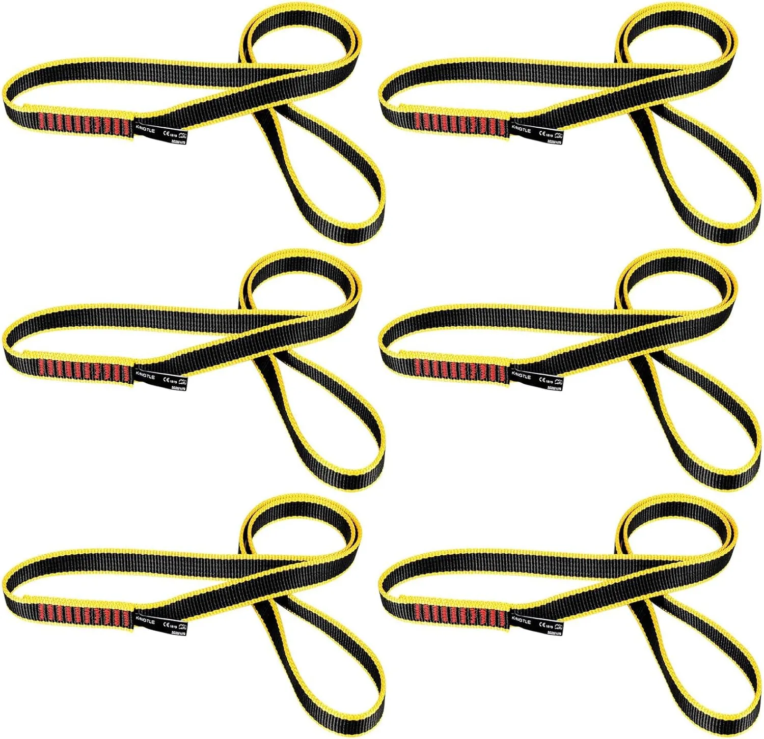 20MM Nylon Climbing Sling Runner 22kN CE1019/EN566 UIAA Certified,Rock Climbing Webbing Straps for Rock Climbing,Mountaineering, Rappelling