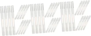36 Pcs Nail Clear Container Makeup Lip Gloss Clear Lipglosses Packaging Pen for Nail Nutrition Oil Transparent Nail Nutrition Oil Pens Empty Nail Nutrition Oil Pen Tool ( Color : Transparent , Size :