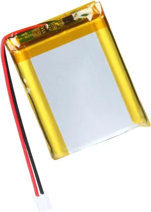 4pcs 3.7V 500mAh Lithium Polymer Battery 1S 1C 602535 Rechargeable Batteries with Protective Board and PH2.0 Plug for Electronic Device, RAK WisBlock Meshtastic