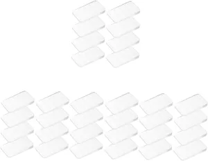 4sets Furniture Levelers Table Wedges Drywall Shims Door Shims Small Plastic for Leveling 8pcs*4