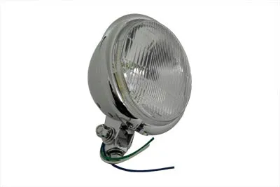5-3/4 Round Headlamp Assembly Bates Style 0 /  Custom application