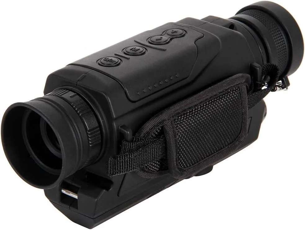 5X43 Monocular Telescope, Multi-Function Digital Infrared Night Vision Device, Can Take Pictures/Video/Lighting, Suitable for Outdoor Day and Night