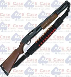 Ace Case WEATHERBY PA-459 Shotgun Ammo Sling (10 Shells) - Made in U.S.A.