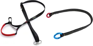 Adjustable Climbing Ascender Friction Saver Sling Foot Loop Ascender Webbing Sling for Outdoor Mountaineering, Rock Climbing, Expedition, Caving, Rescue and Aerial Work