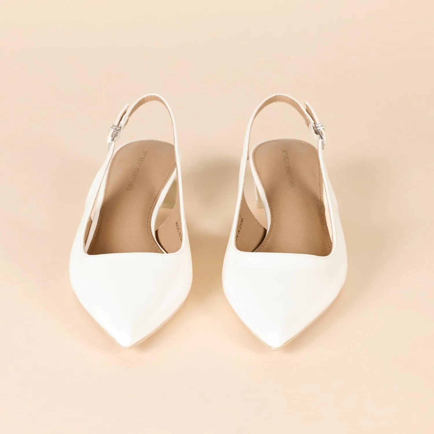 Amazon Essentials Women's Slingback Block Heel