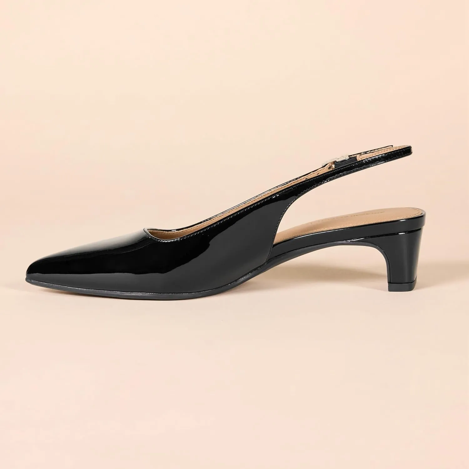 Amazon Essentials Women's Slingback Block Heel
