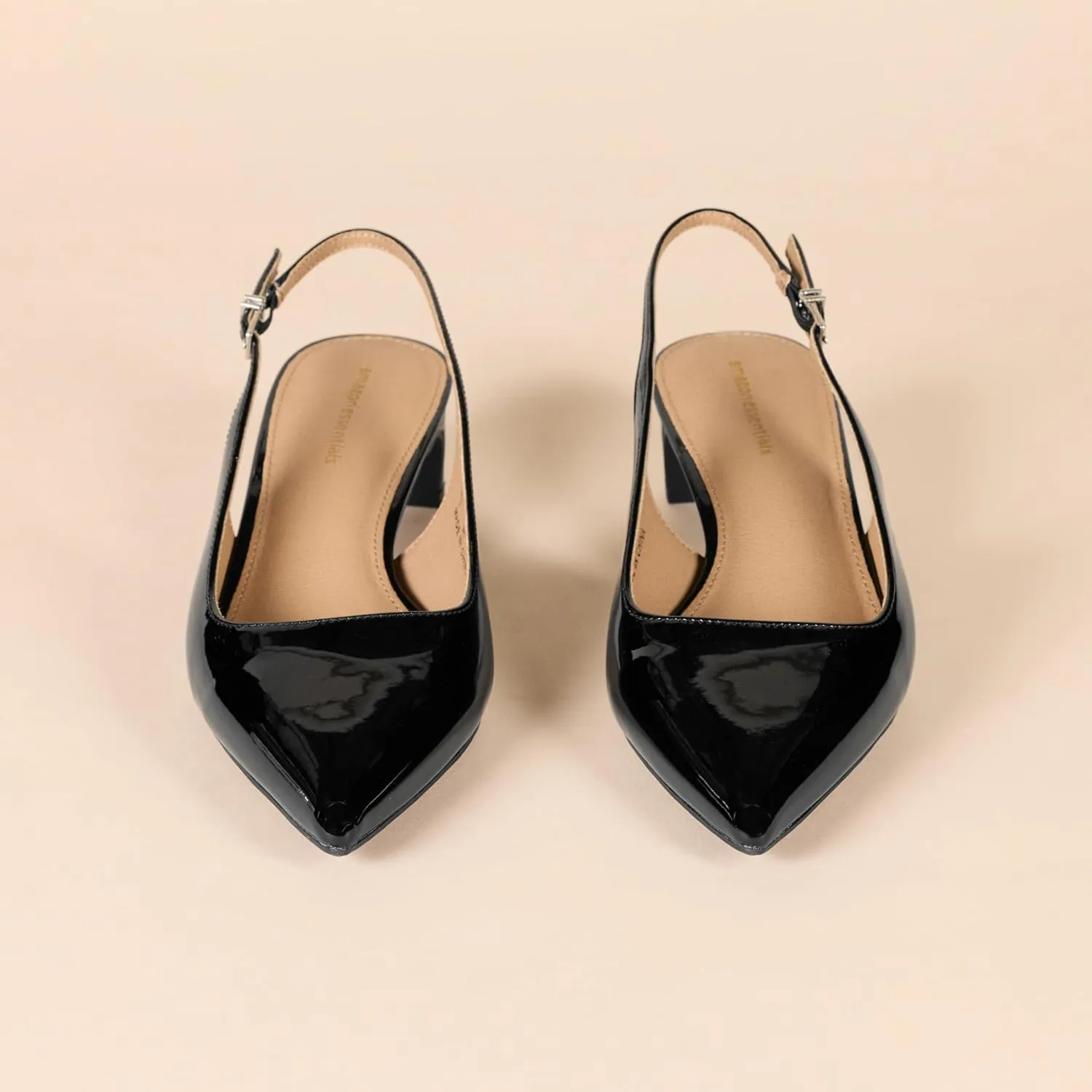 Amazon Essentials Women's Slingback Block Heel