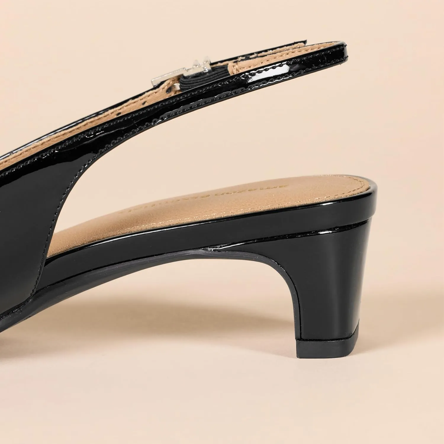 Amazon Essentials Women's Slingback Block Heel