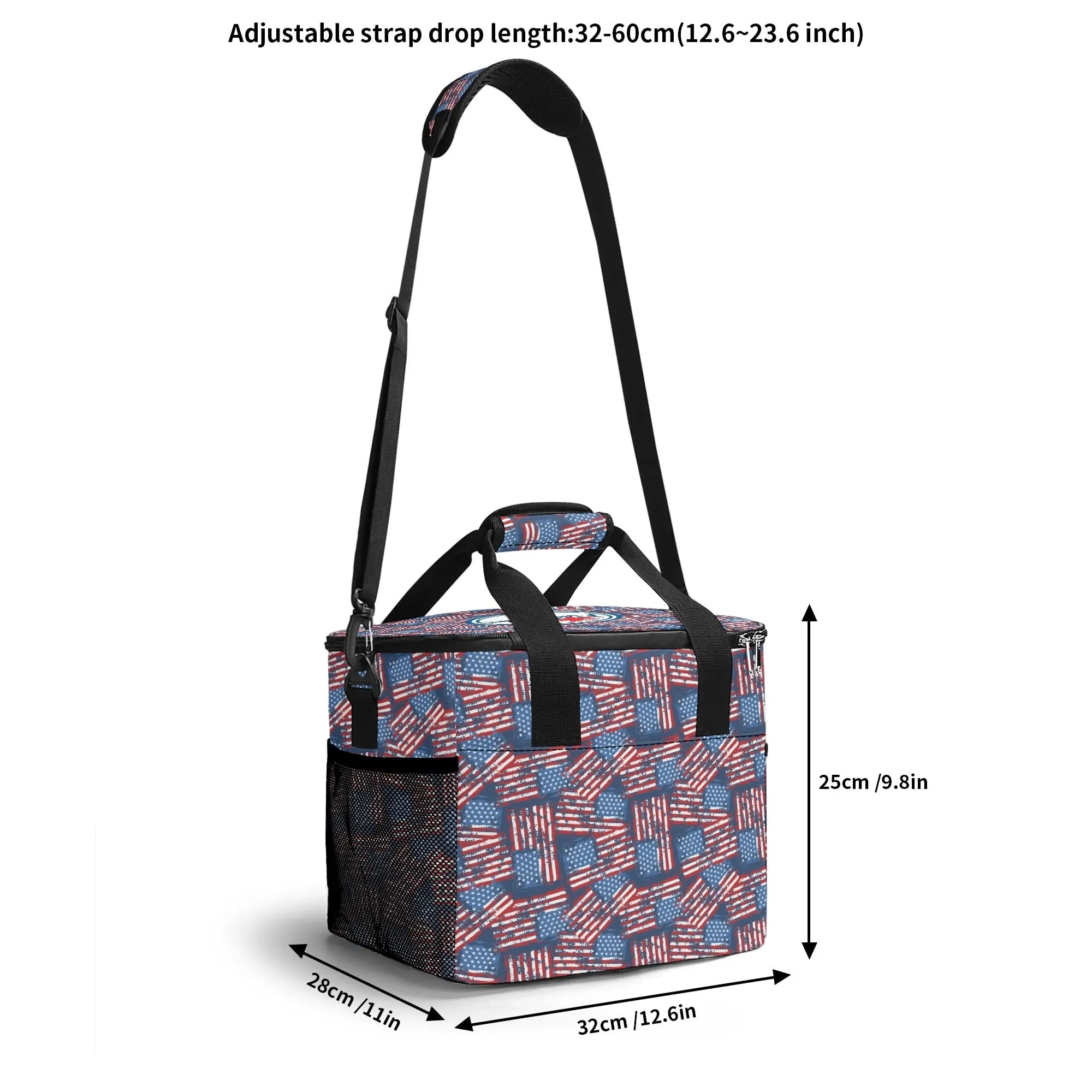 American Flag Leakproof Cooler Bag