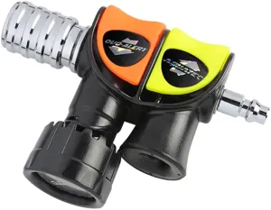 AQUATEC Diving Duo-Alert Air Powered Surface & Underwater Signaling Device Scuba Dive BC BCD Gear, Model II