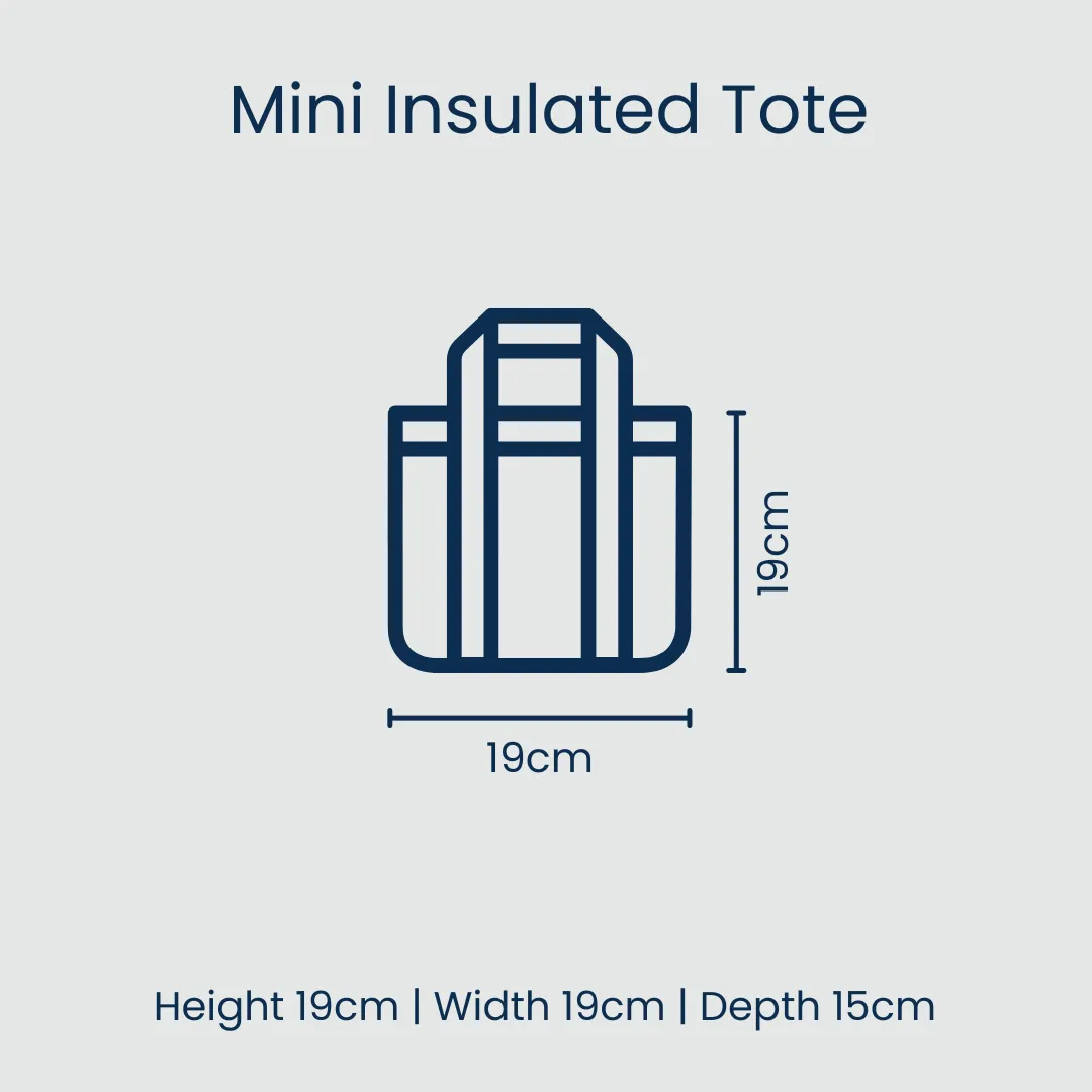 Argyle Mini Insulated Tote
