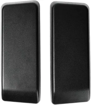 Arm Pads Caps Replacement for Haworth Very Office Chair. Used on Both Height Adjustable and 4D Arms. Sell as Sets with Left and Right Armrest lids. (Black)