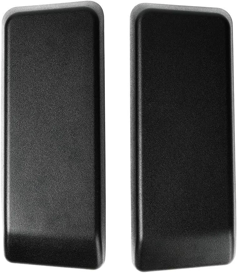 Arm Pads Caps Replacement for Haworth Very Office Chair. Used on Both Height Adjustable and 4D Arms. Sell as Sets with Left and Right Armrest lids. (Black)