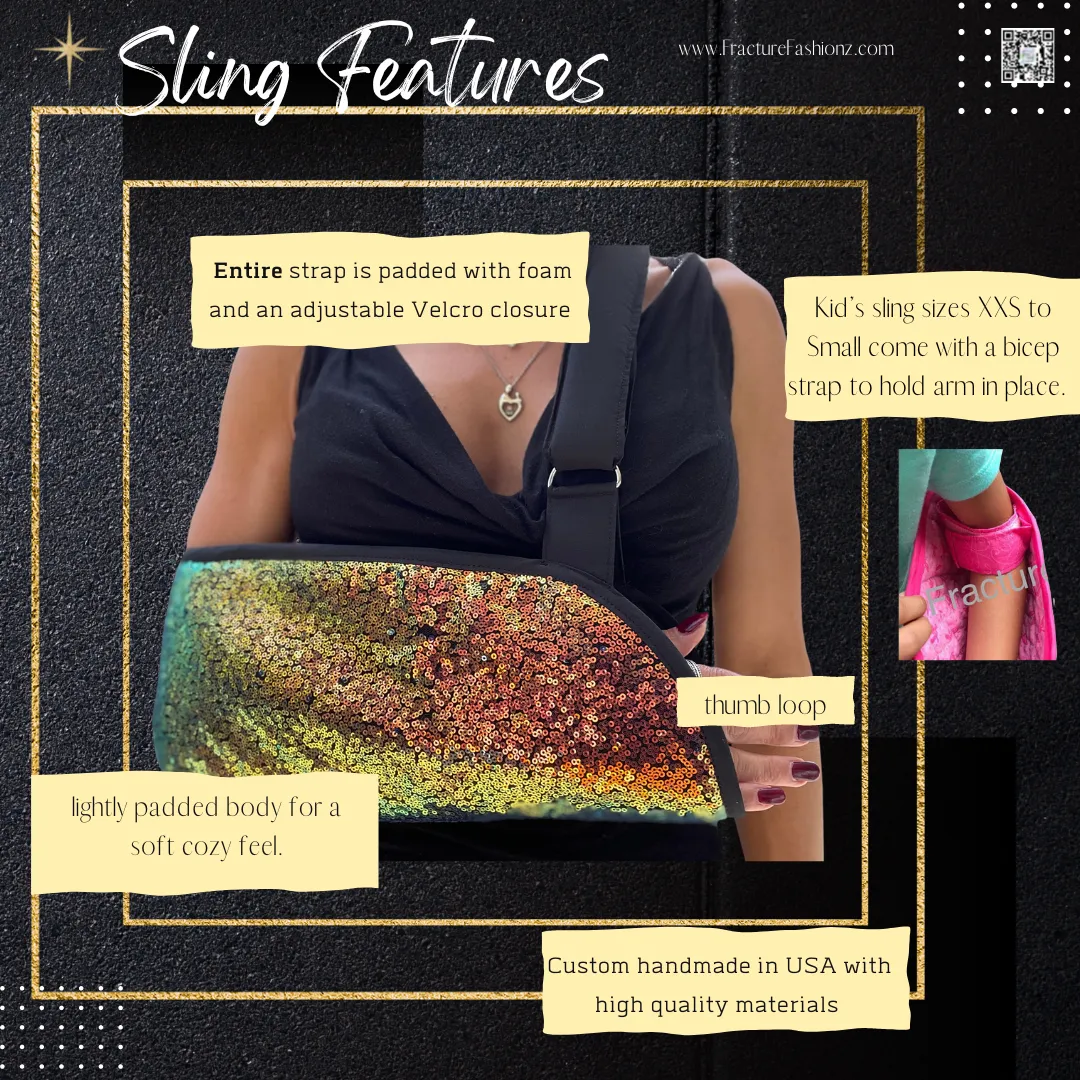Arm Sling | Plum Berry Lace Arm Sling