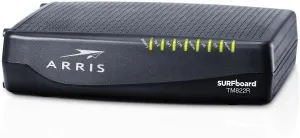 ARRIS SURFboard mAX (8x4) DOCSIS 3.0 Cable Modem, 343 Mbps Max Speed, Xfinity Telephone Capable for 2 Lines, Certified for Comcast Xfinity Only (TM822R)