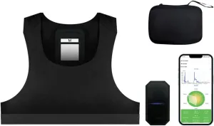 Athlete Series GPS Football Activity Tracker Sports Football Performance Tank Top Wearable Technology APP Control (L)