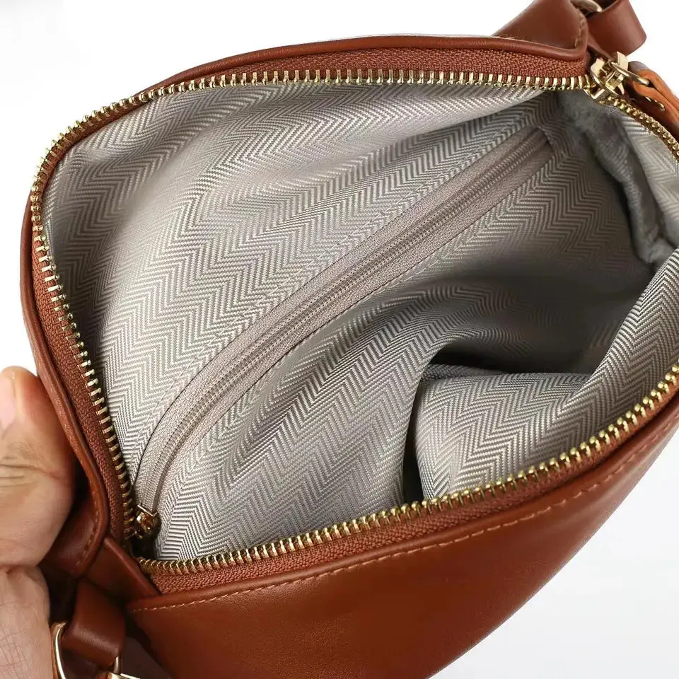 Ava  Vegan Leather Sling Purse