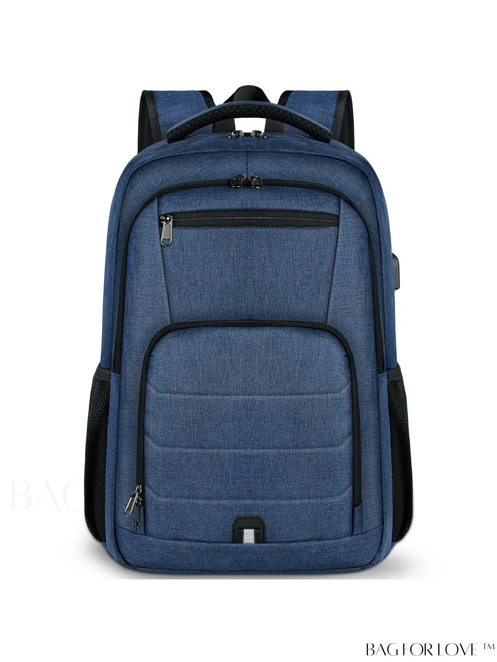 BagForLove - 17 Waterproof Laptop Backpack with USB Port for Travel, Work, and College