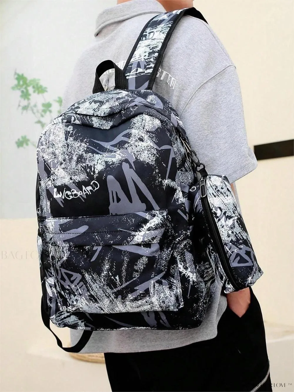 BagForLove - 3-Piece School Bag Collection with Shoulder Crossbody Bag