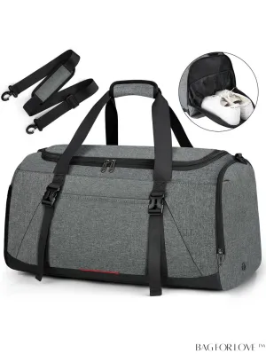BagForLove - 40L Water Resistant Gym Duffle Bag for Men and Women â Ultimate Sports Travel Companion
