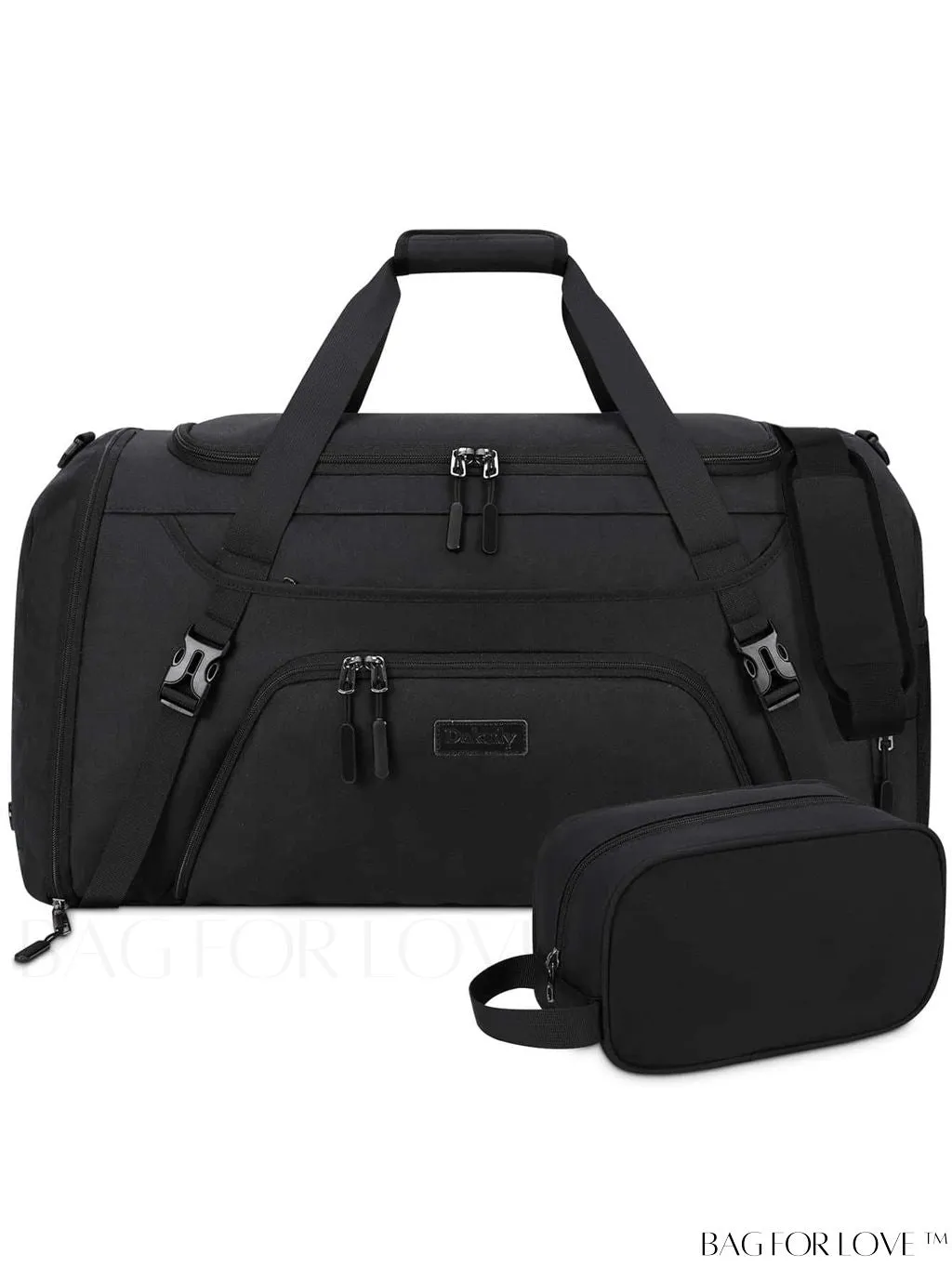 BagForLove - 40L Waterproof Gym Duffle Bag for Women & Men - Travel Sports Bag with Shoe Compartment & Wet Pocket