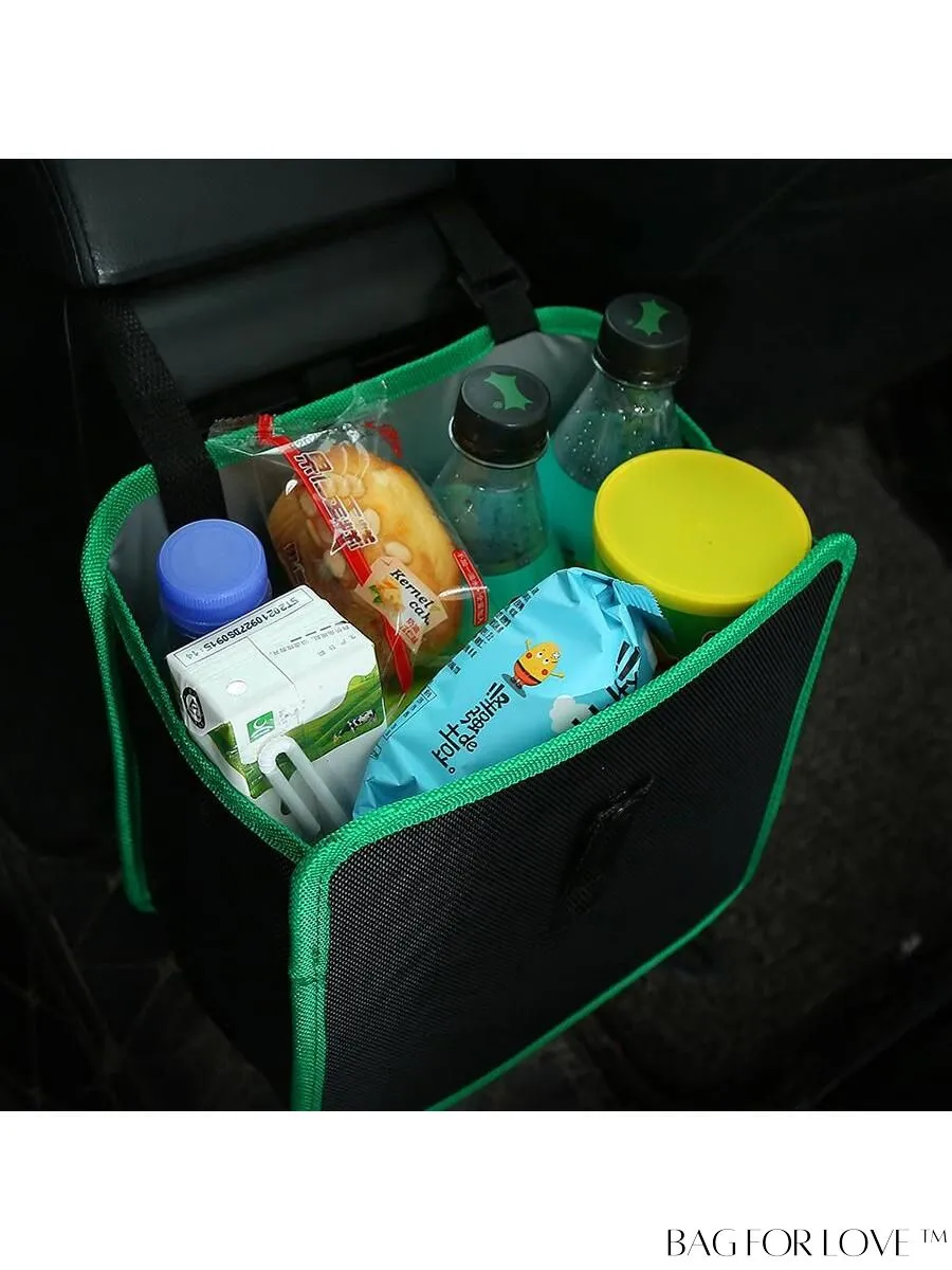 BagForLove - Car Seat Storage Bag - Maximize Space, Multi-Use Back Organizer for Automobiles, College Dorm Essential