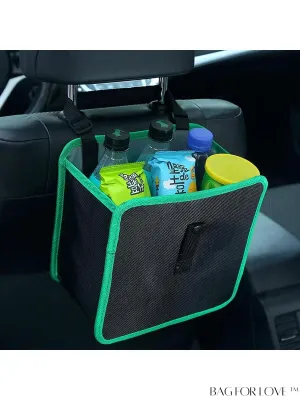 BagForLove - Car Seat Storage Bag - Maximize Space, Multi-Use Back Organizer for Automobiles, College Dorm Essential