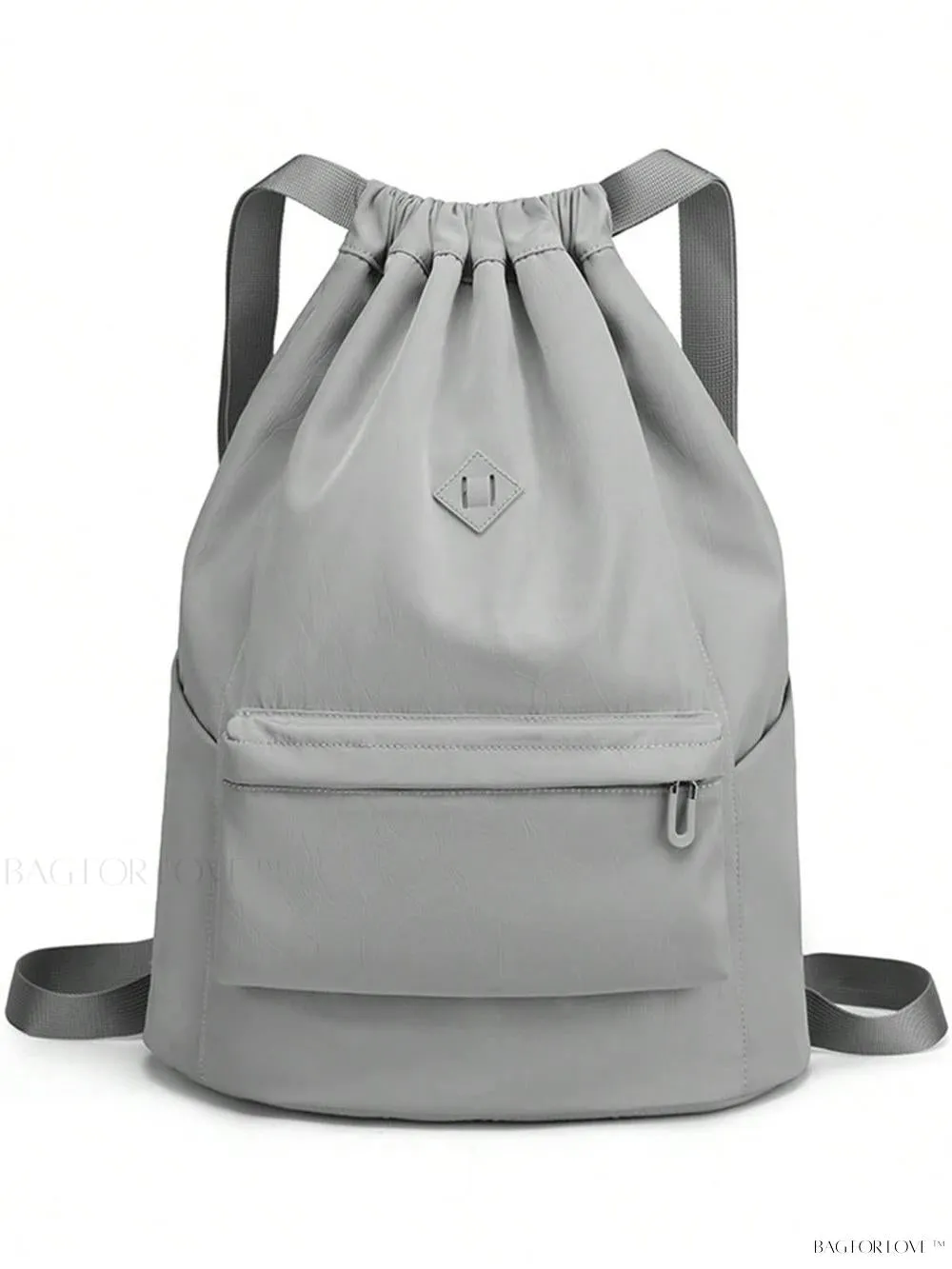 BagForLove - Cinched Backpack with Water Resistant Material and Storage Compartment