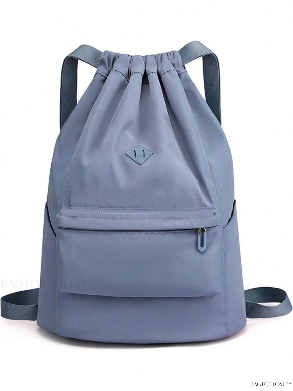 BagForLove - Cinched Backpack with Water Resistant Material and Storage Compartment