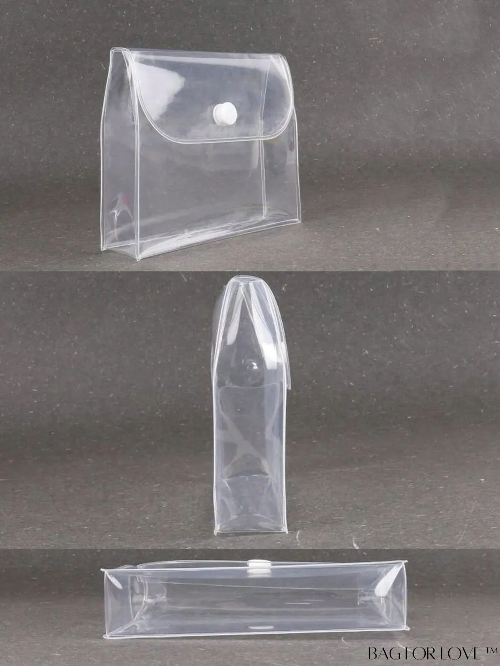 BagForLove - Clear Waterproof Minimalist Makeup Bag
