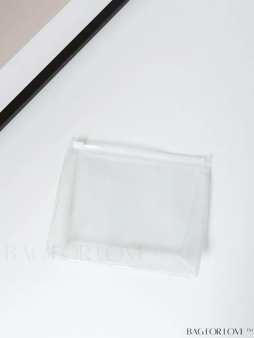 BagForLove - Clear Waterproof Minimalist Makeup Bag