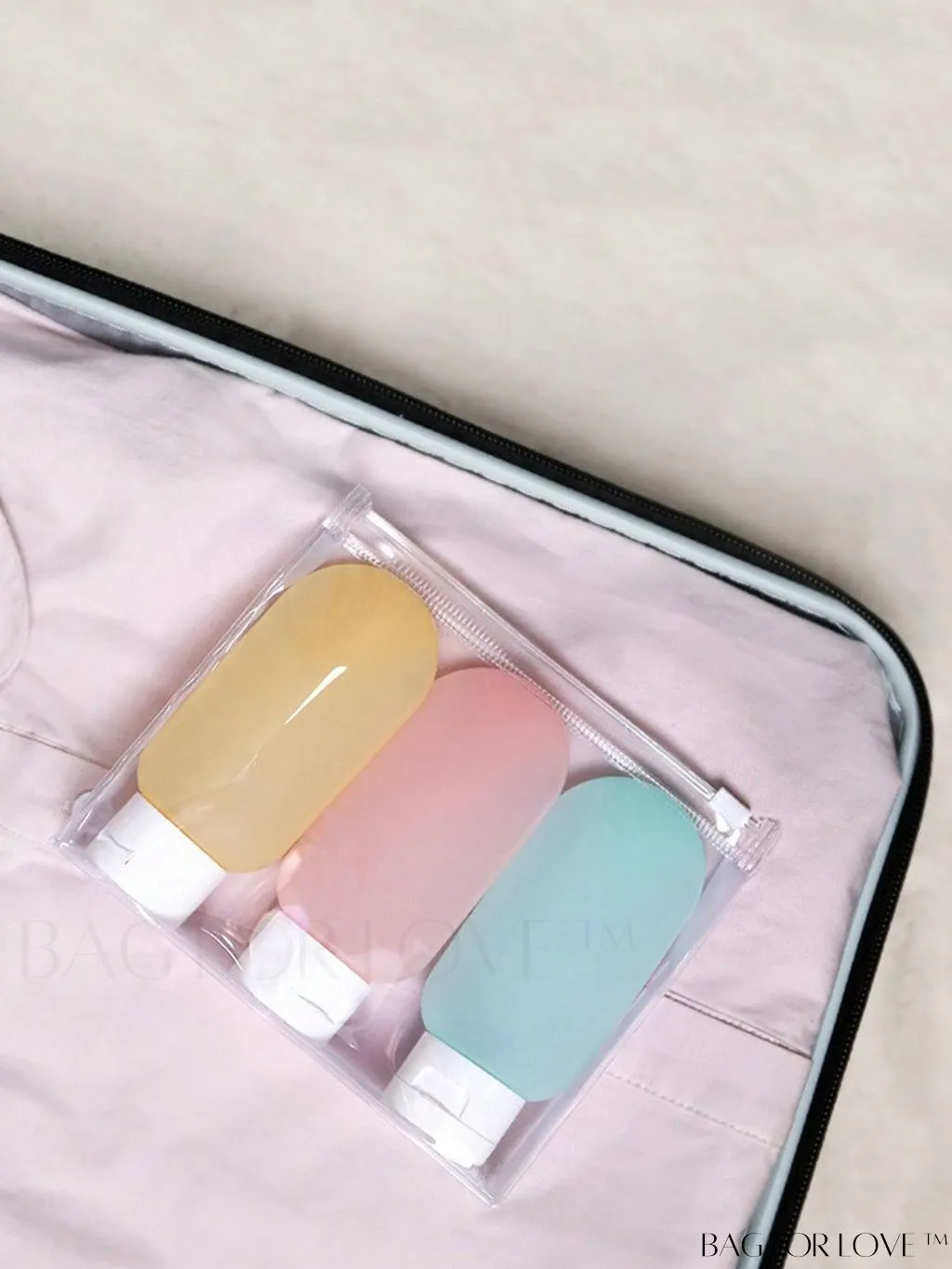 BagForLove - Clear Waterproof Minimalist Makeup Bag