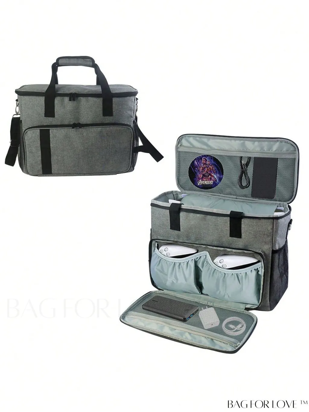 BagForLove - Compact Zippered Storage Bag with Dual Handles