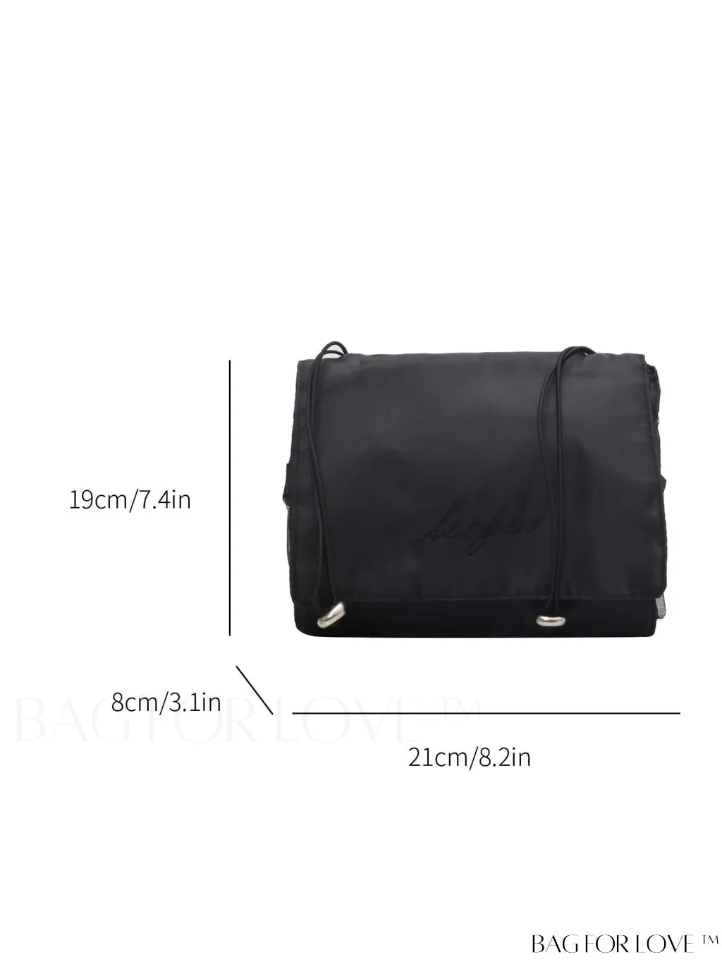 BagForLove - Detachable Storage Pocket in Spacious Portable Cosmetic Bag
