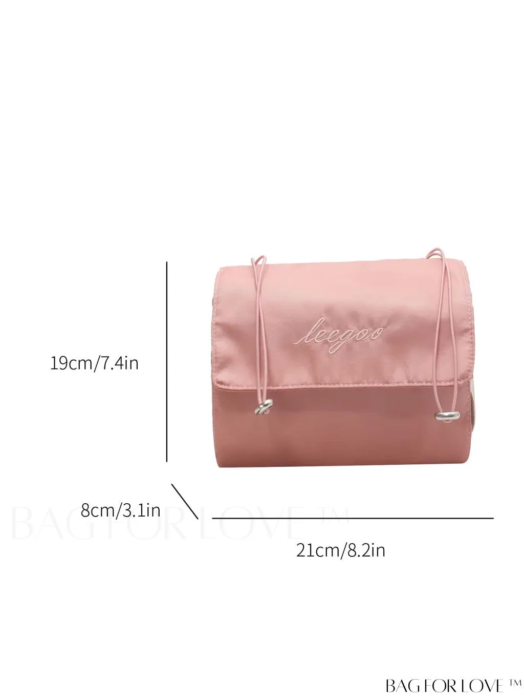 BagForLove - Detachable Storage Pocket in Spacious Portable Cosmetic Bag
