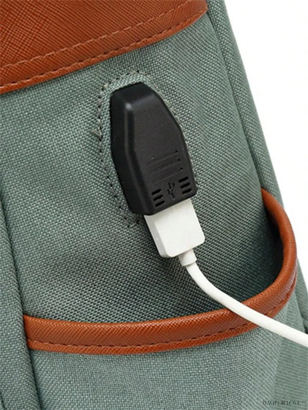 BagForLove - Durable Rucksack Notebook Bag with USB Charging Port