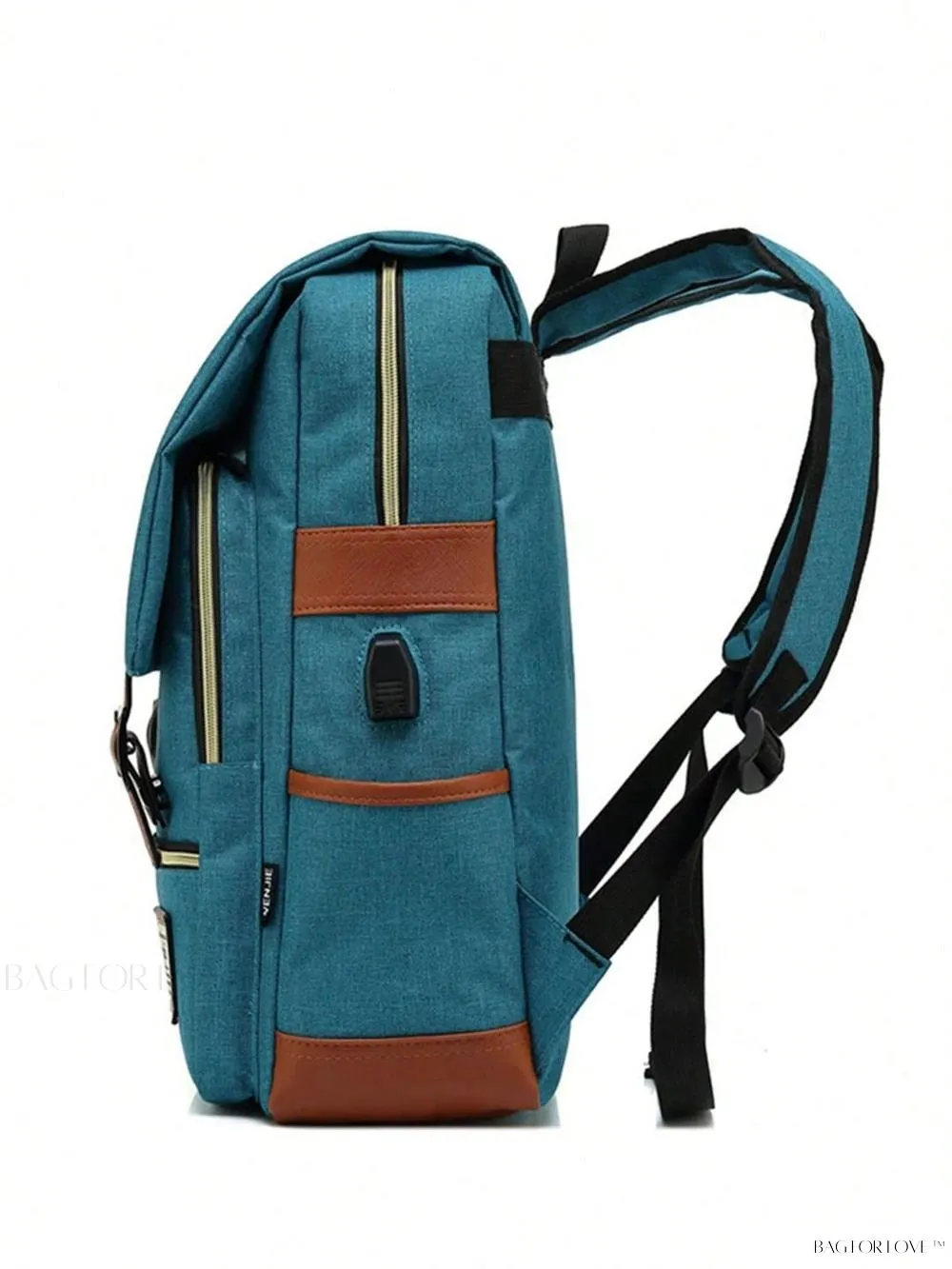 BagForLove - Durable Rucksack Notebook Bag with USB Charging Port