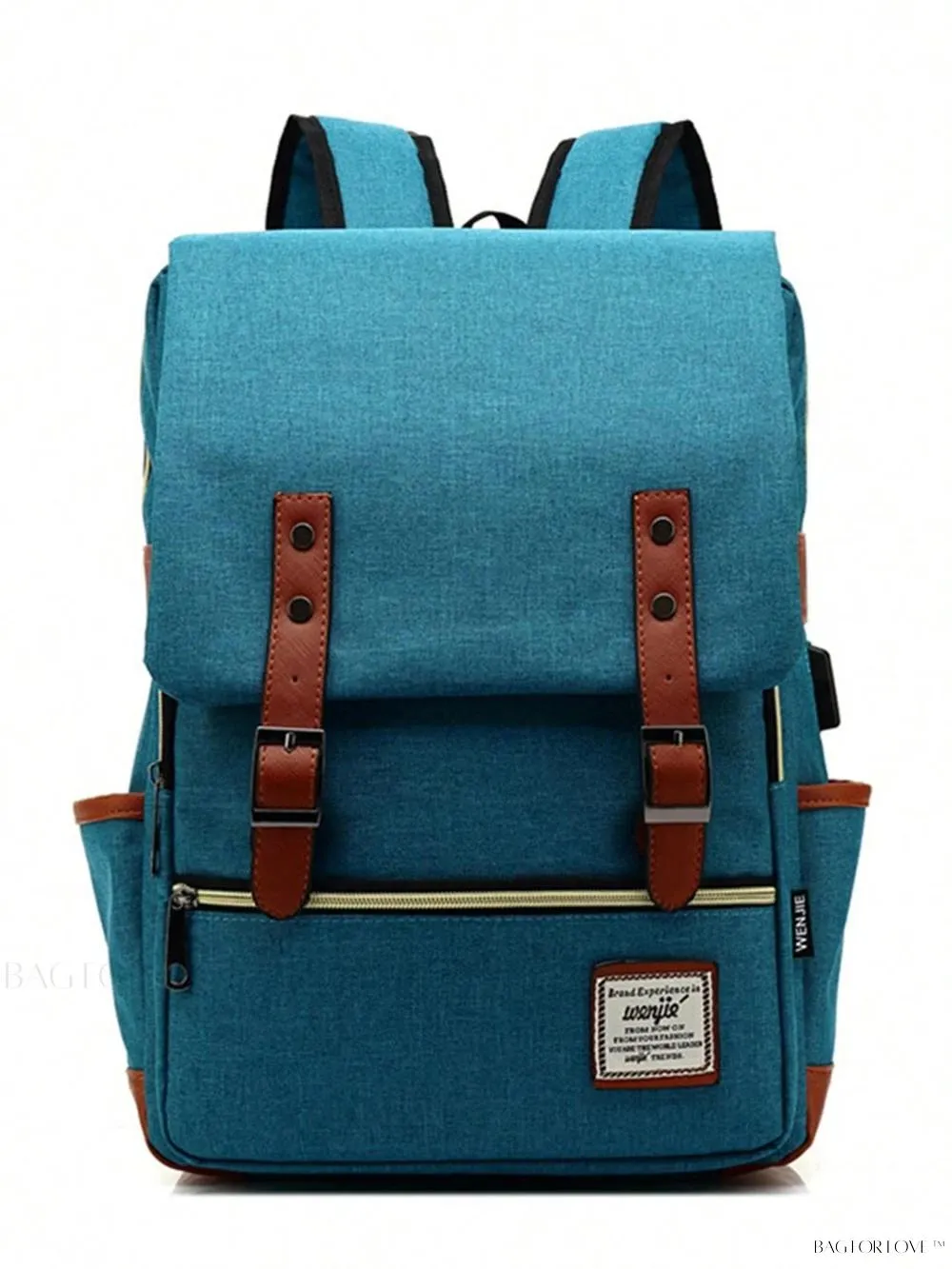 BagForLove - Durable Rucksack Notebook Bag with USB Charging Port