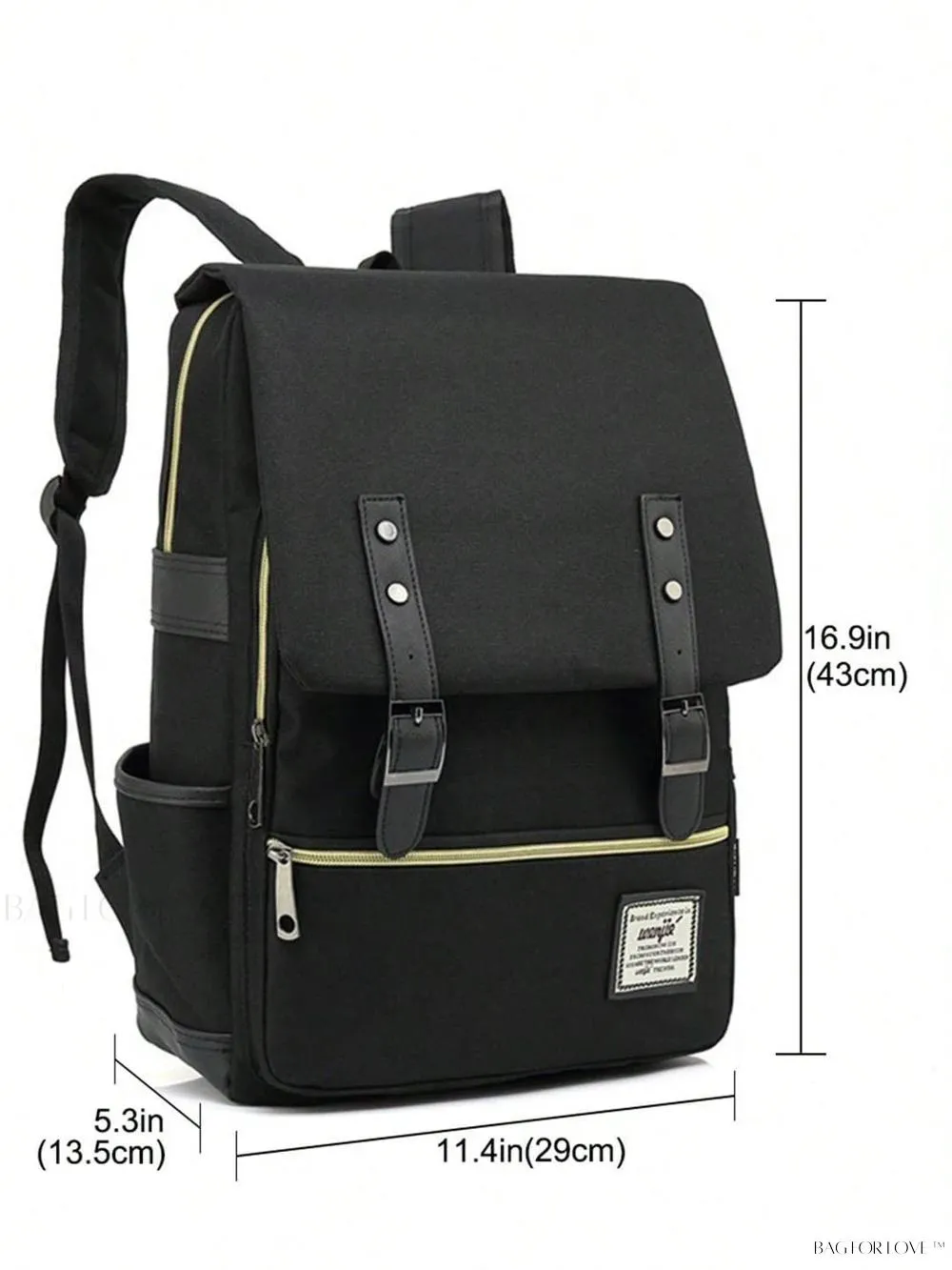 BagForLove - Durable Rucksack Notebook Bag with USB Charging Port