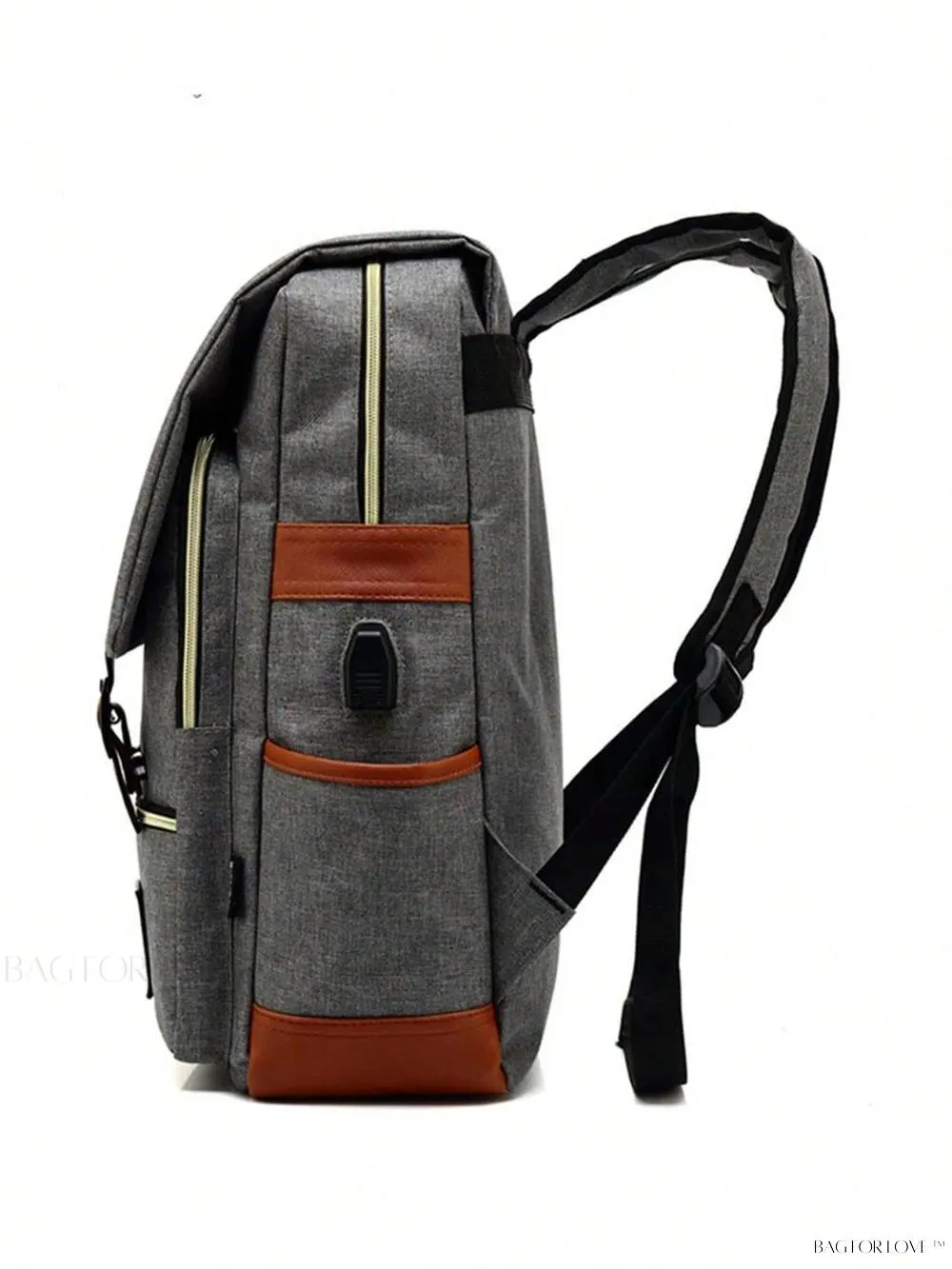 BagForLove - Durable Rucksack Notebook Bag with USB Charging Port
