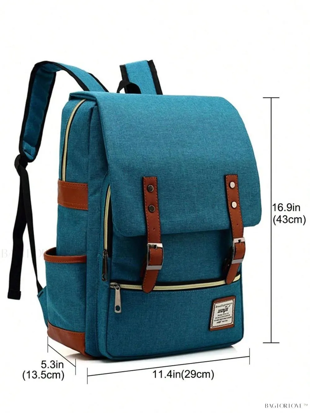 BagForLove - Durable Rucksack Notebook Bag with USB Charging Port