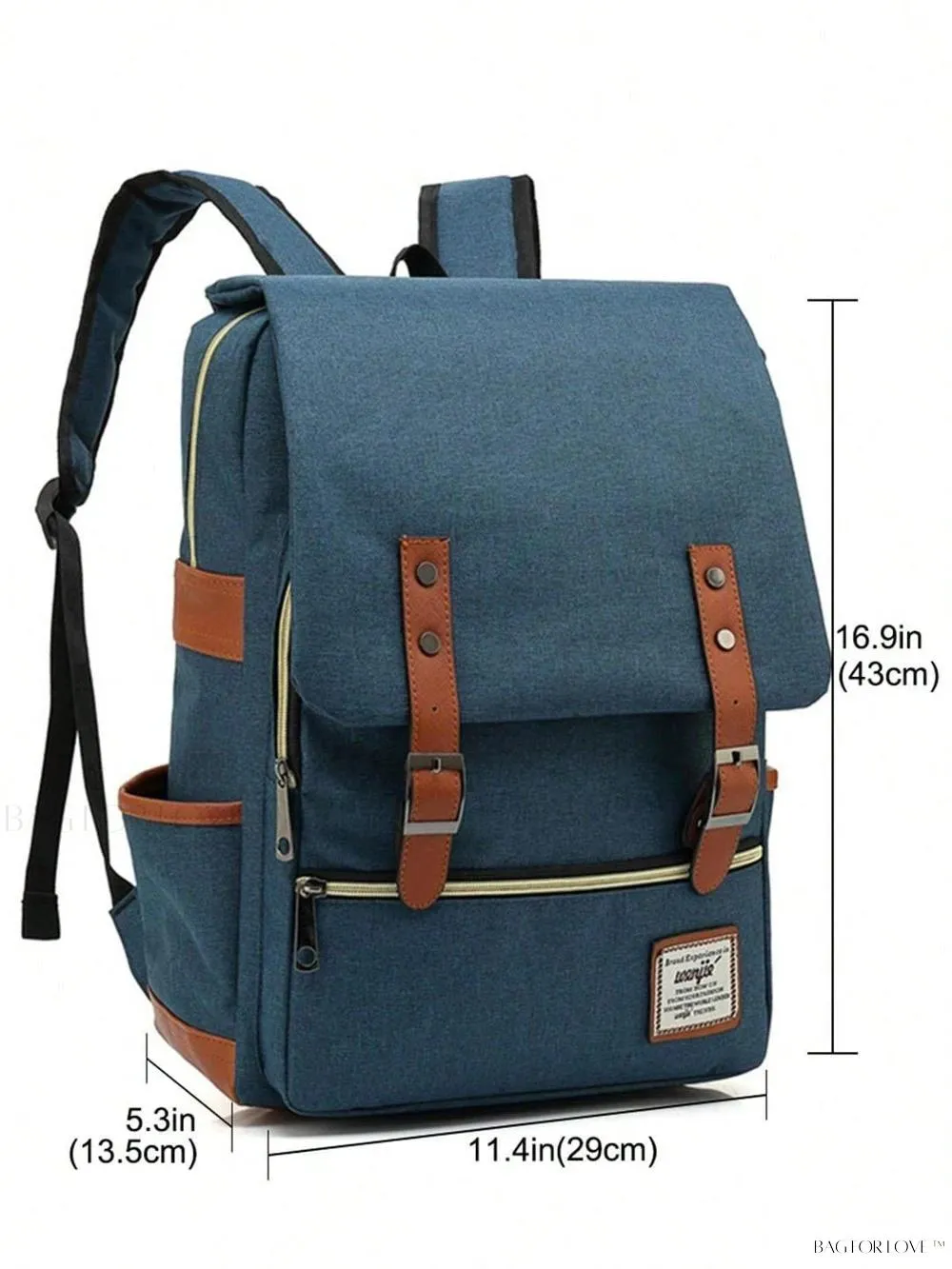 BagForLove - Durable Rucksack Notebook Bag with USB Charging Port