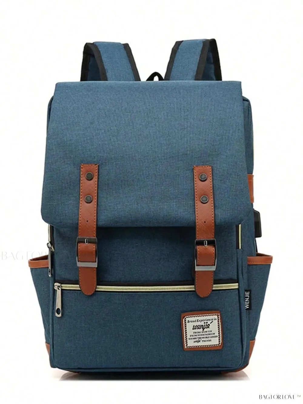 BagForLove - Durable Rucksack Notebook Bag with USB Charging Port
